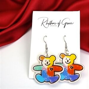Teddy Bear Earrings - Whimsical Charm for the Young at Heart! 🧸 NWT Jewelry